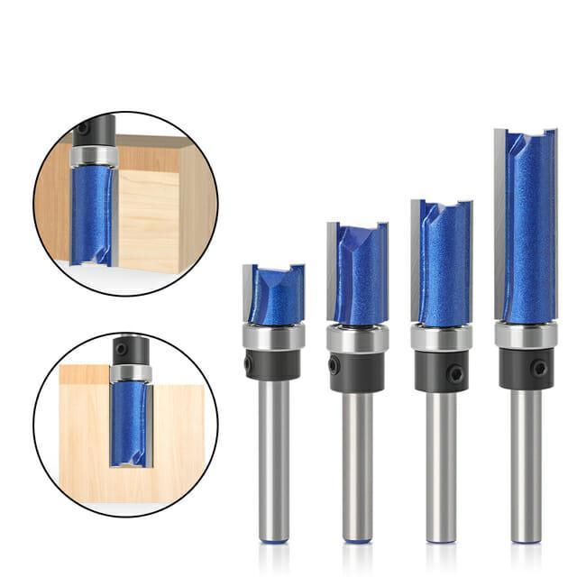 Fresa Reta Haste 6mm com Rolamento – RouterSmall - Akada Brasil