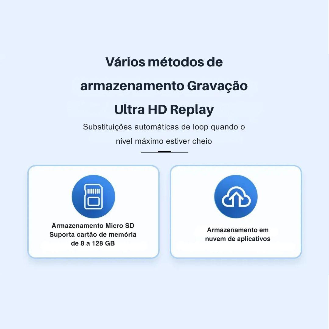 Câmera Solar 4G e Wi-Fi 12MP Dupla Lente com Zoom 10X