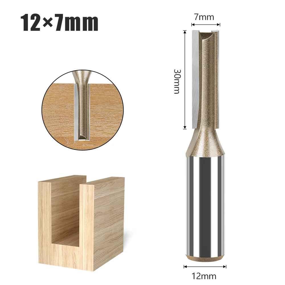 Fresa Reta para Tupia Haste de 12mm - StraiRouter - Akada Brasil