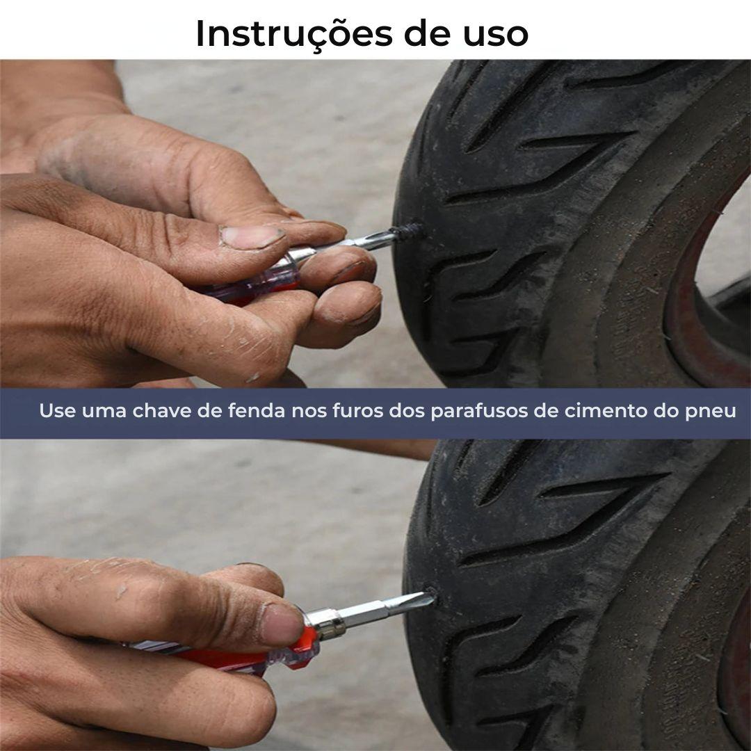 Kit Reparo de Pneus - 30 Peças