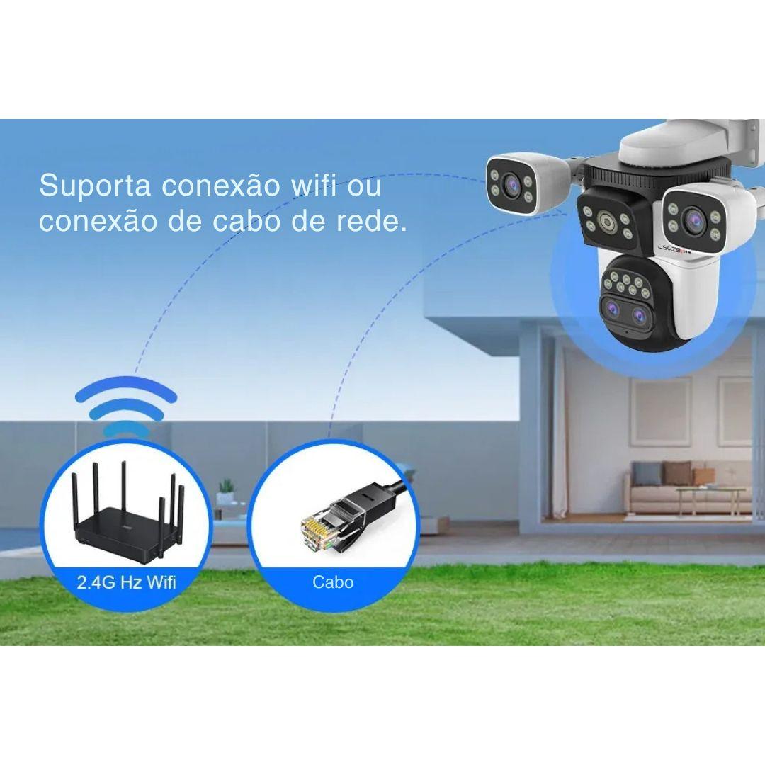 Câmera 10K com Zoom Óptico 10x e Quatro Lentes - Akada Brasil