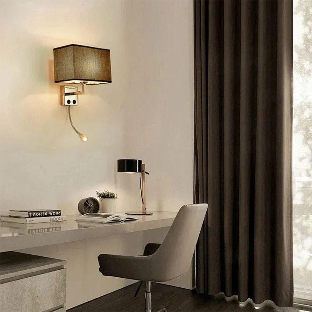 Luminária de Parede com Spot LED Flexível