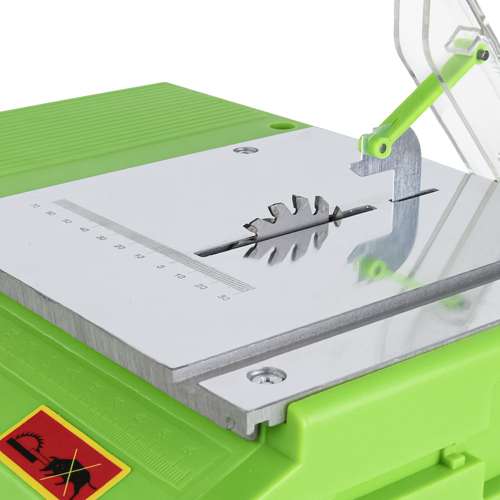 Mini Serra de Bancada SawSlice Green – Corte Preciso e Potente para Seus Projetos