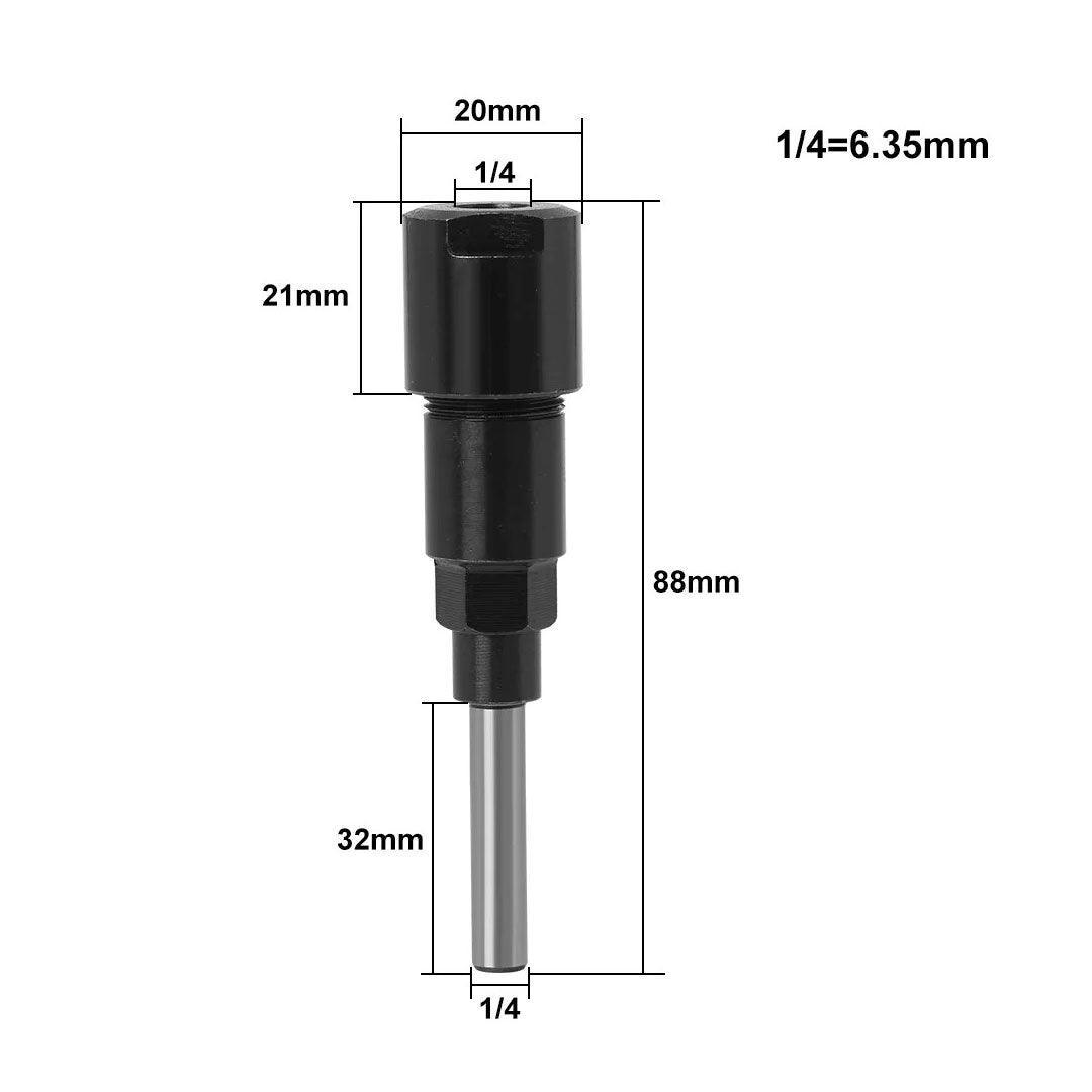 Prolongador Extensor para fresas de Tupia - RouterExtend - Akada Brasil