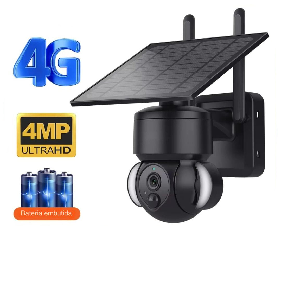 Câmera Solar 4G/WiFi com Visão Noturna 4MP - Akada Brasil