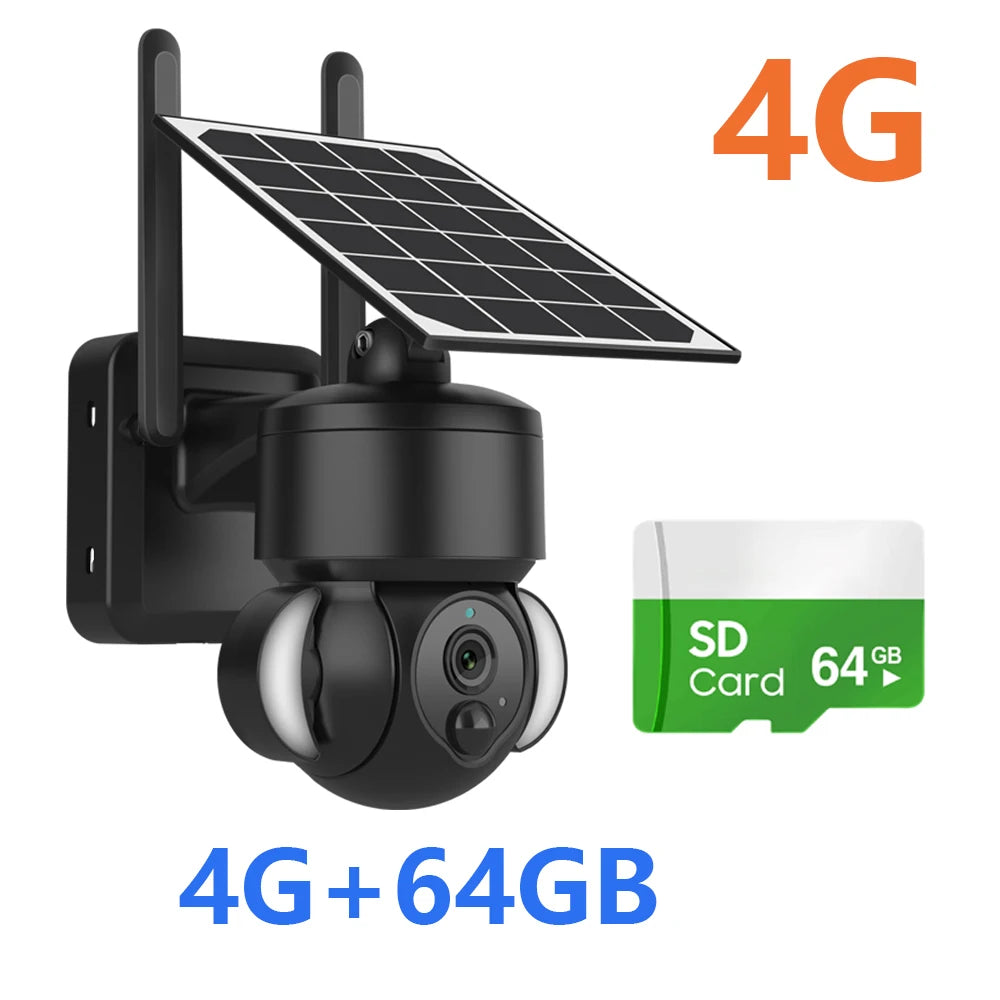 Câmera Solar 4G/WiFi com Visão Noturna 4MP - Akada Brasil