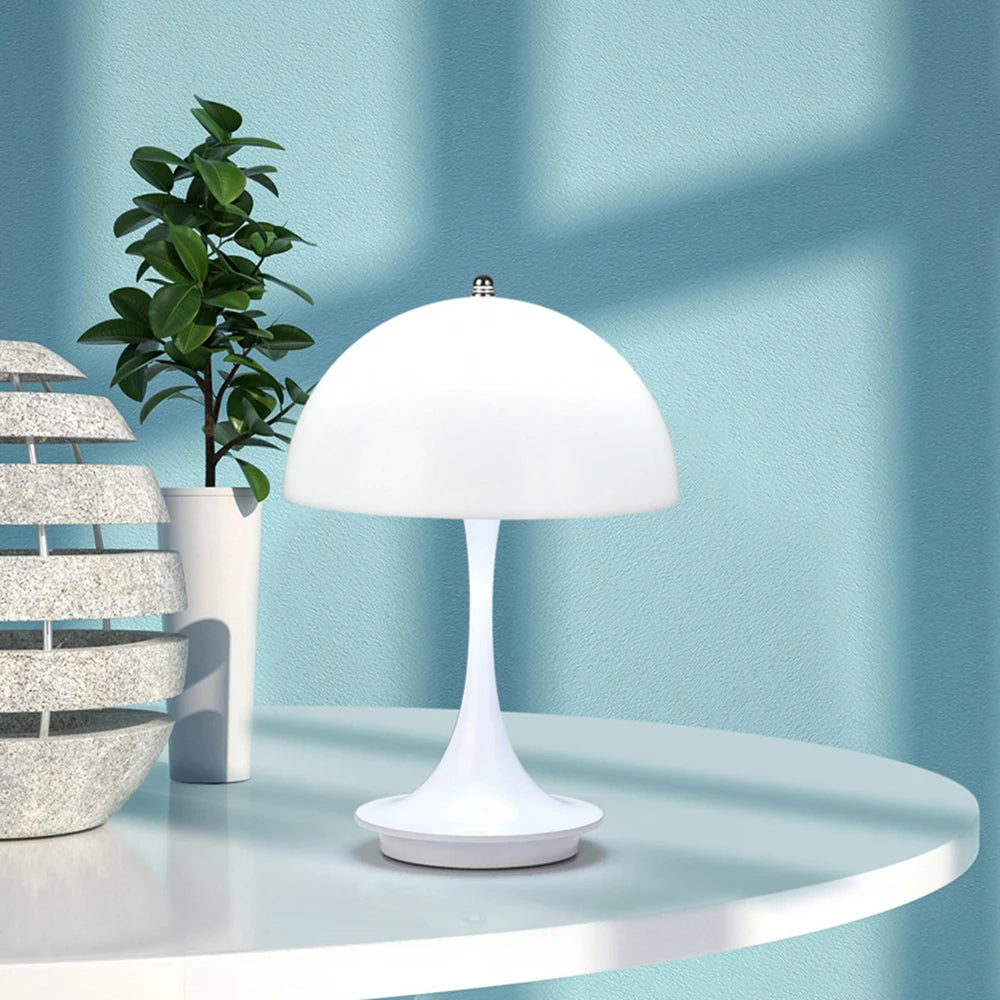 Candeeiro de mesa cogumelo dinamarquês, nórdico, moderno, high-end, carregamento atmosférico, quarto, cabeceira, sala de estar, luz decorativa