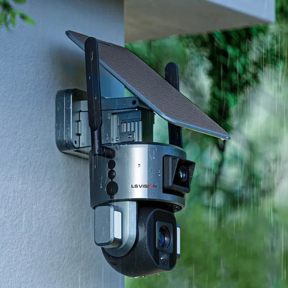 Câmera Solar 4K com Zoom Óptico 10X e Rastreamento - Akada Brasil