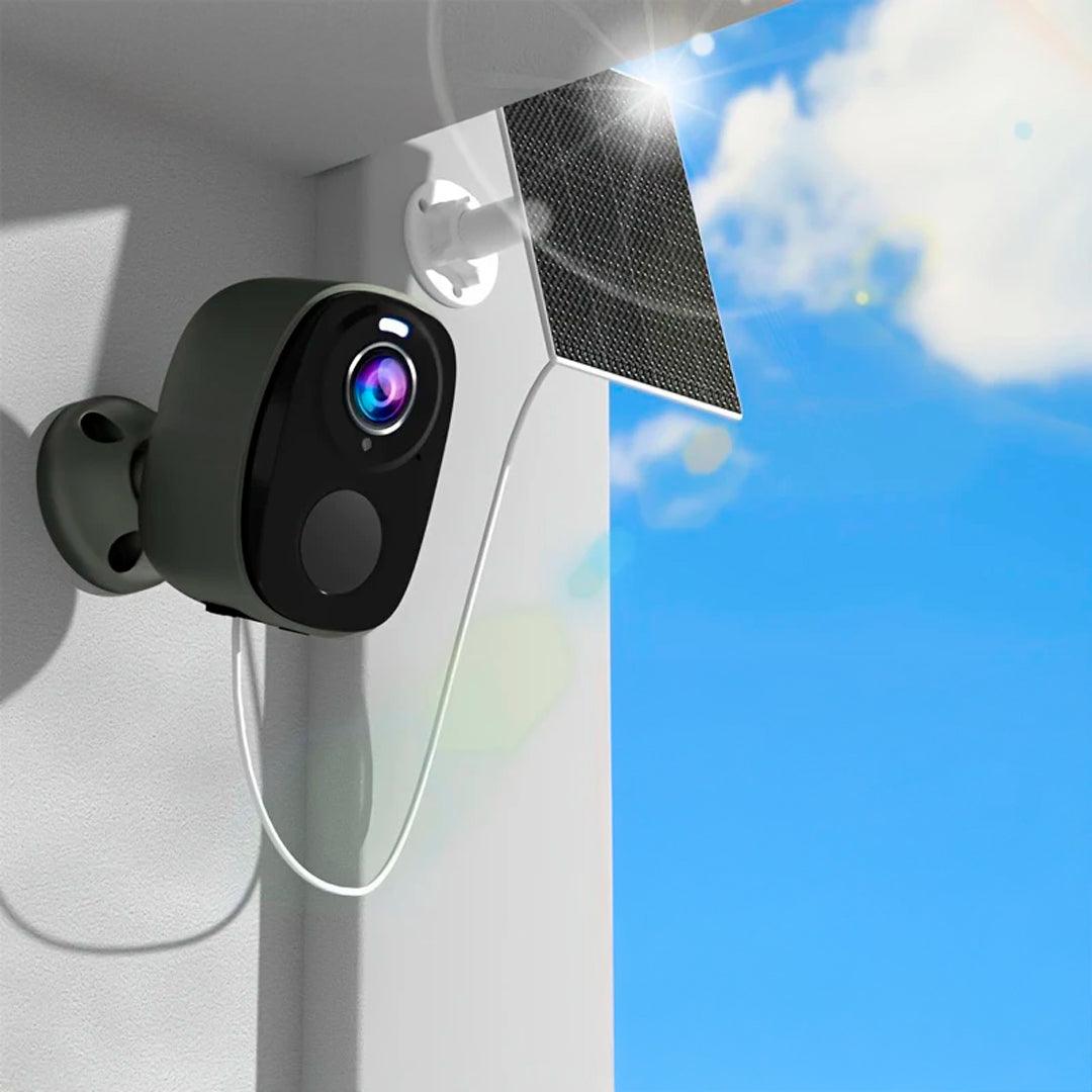 Câmera Solar Wi-Fi 2K com Visão Noturna - Akada Brasil
