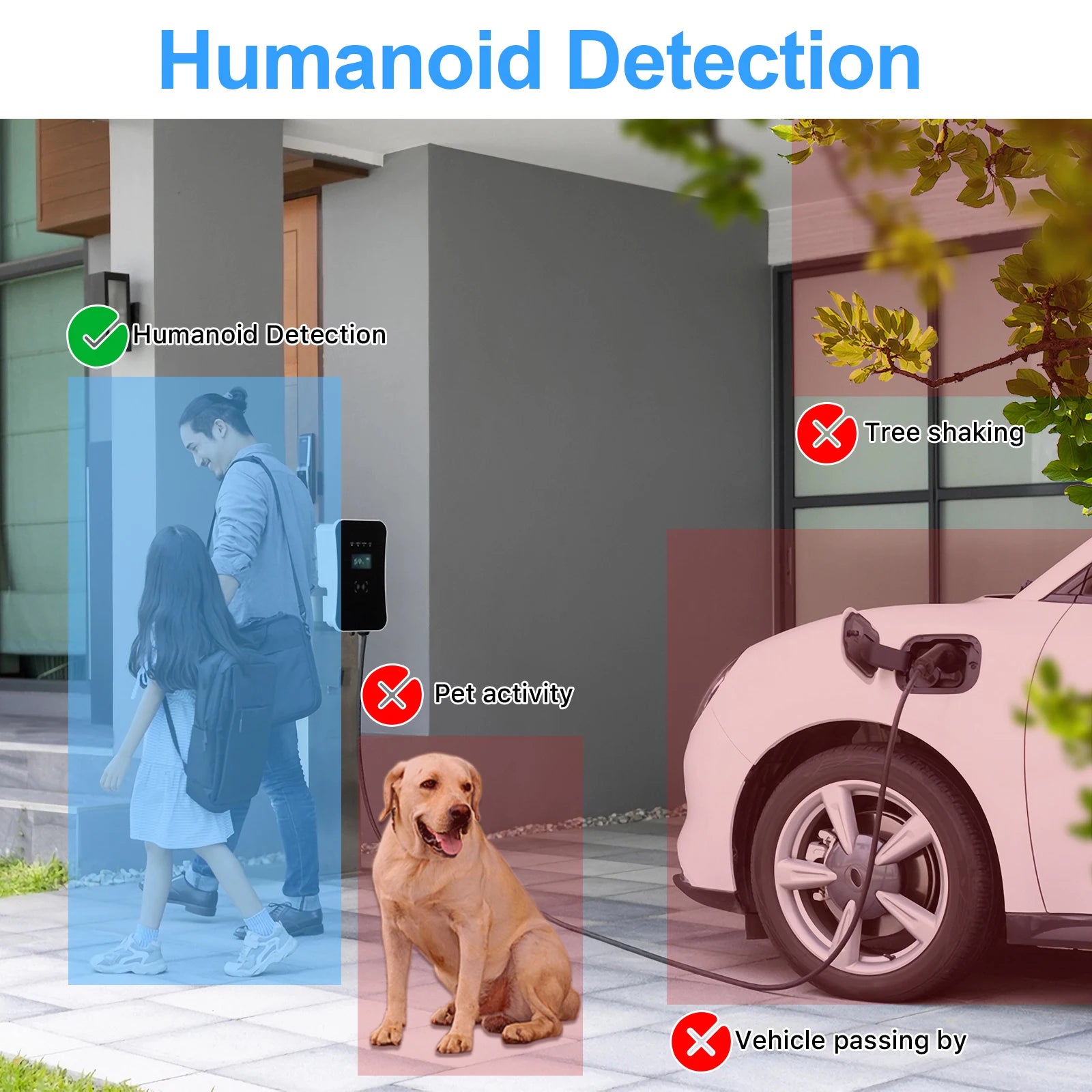 Câmera Solar 2K com Detecção Humanóide - Akada Brasil
