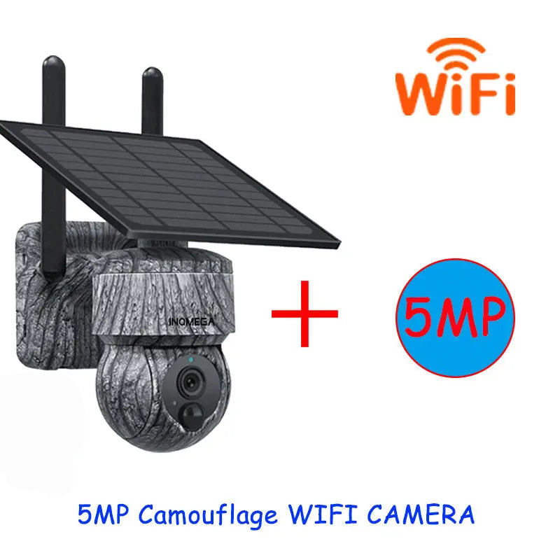 Câmera Solar PTZ 5MP Wi-Fi e 4G com Áudio Bidirecional - Akada Brasil
