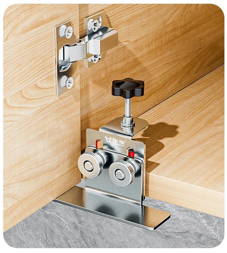 Gabarito de Montagem para Porta de Armário em Aço Inoxidável - Akada Brasil