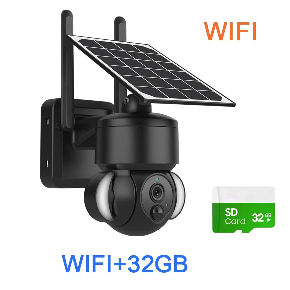 Câmera Solar 4G/WiFi com Visão Noturna 4MP - Akada Brasil