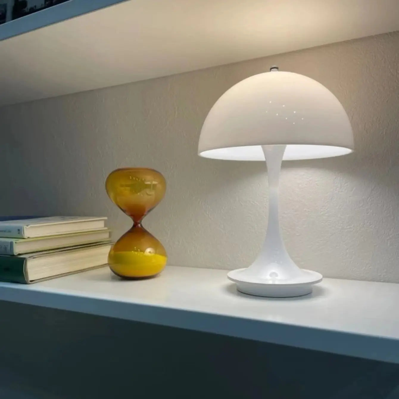 Candeeiro de mesa cogumelo dinamarquês, nórdico, moderno, high-end, carregamento atmosférico, quarto, cabeceira, sala de estar, luz decorativa