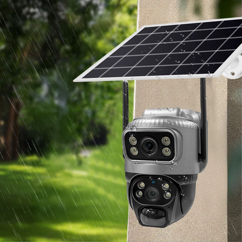 Câmera Solar 4G com Visão Noturna 8MP - Akada Brasil