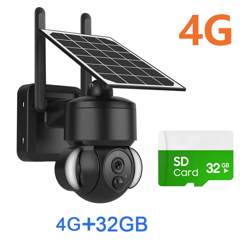 Câmera Solar 4G/WiFi com Visão Noturna 4MP - Akada Brasil