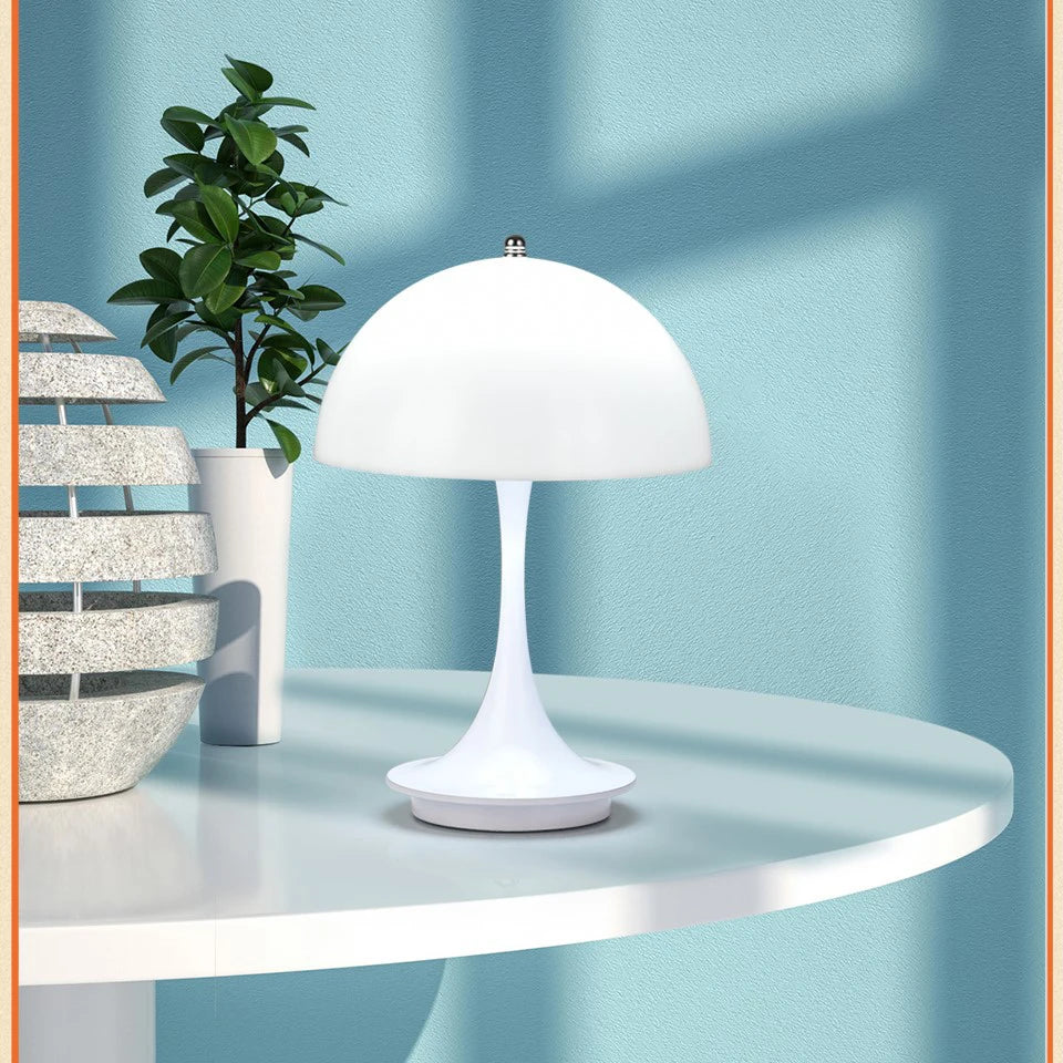 Candeeiro de mesa cogumelo dinamarquês, nórdico, moderno, high-end, carregamento atmosférico, quarto, cabeceira, sala de estar, luz decorativa