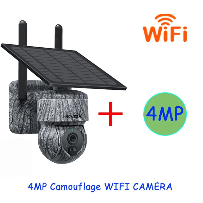 Câmera Solar PTZ 5MP Wi-Fi e 4G com Áudio Bidirecional - Akada Brasil