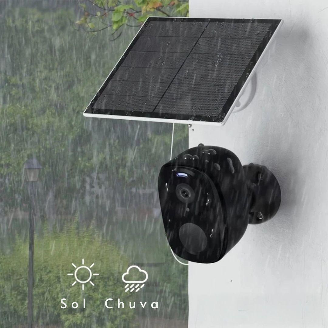 Câmera Solar Wi-Fi 2K com Visão Noturna - Akada Brasil