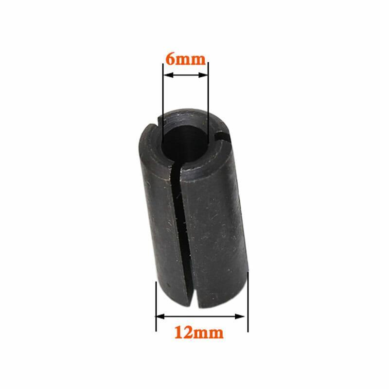 Bucha Redutora para Tupia de Coluna – 12mm para 6mm e 8mm