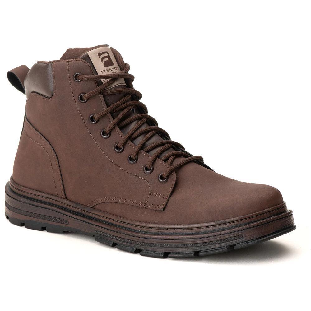 Bota Coturno EcoStep Masculino Com Ziper e Solado de Borracha Costurado Antiderrapante - Akada Brasil