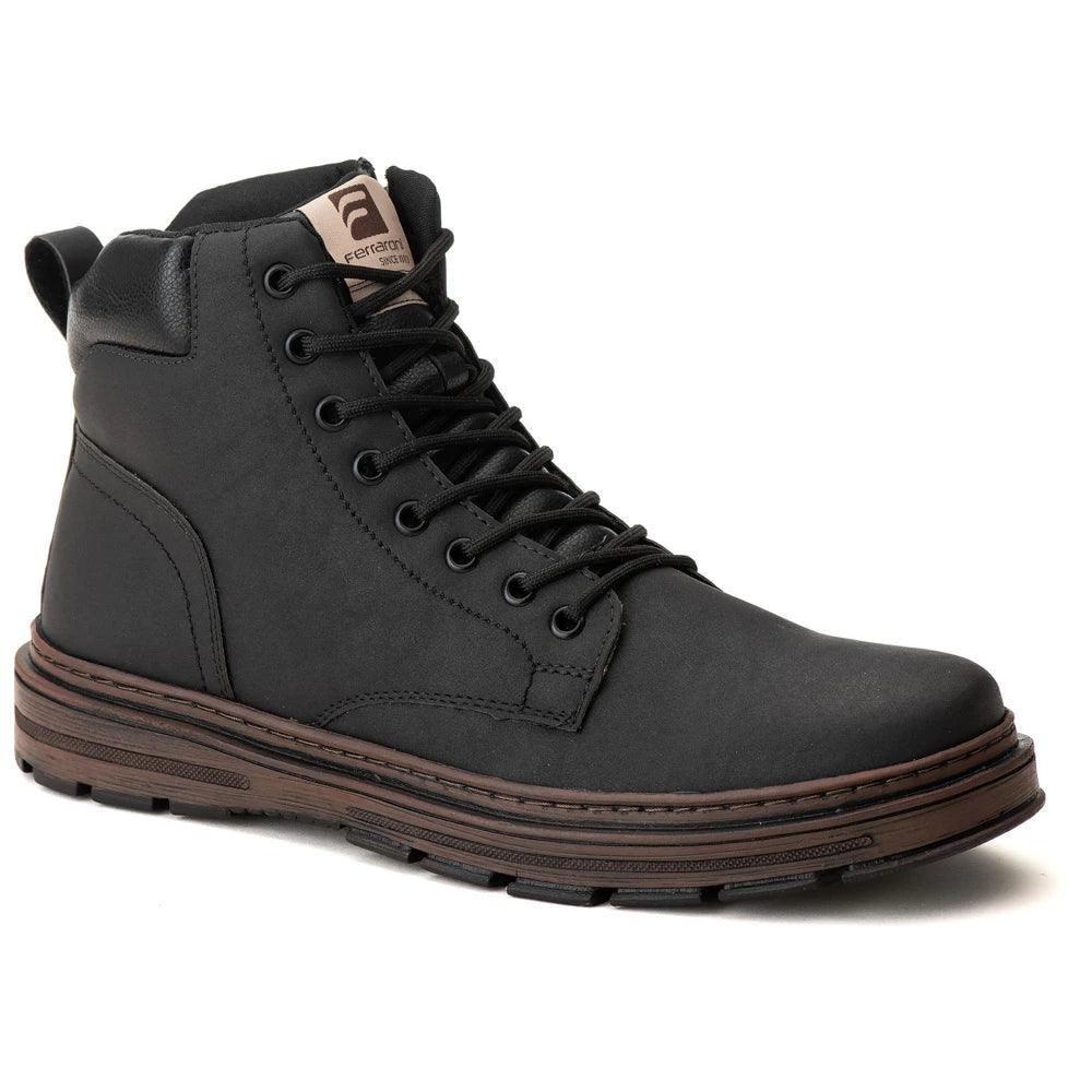Bota Coturno EcoStep Masculino Com Ziper e Solado de Borracha Costurado Antiderrapante - Akada Brasil