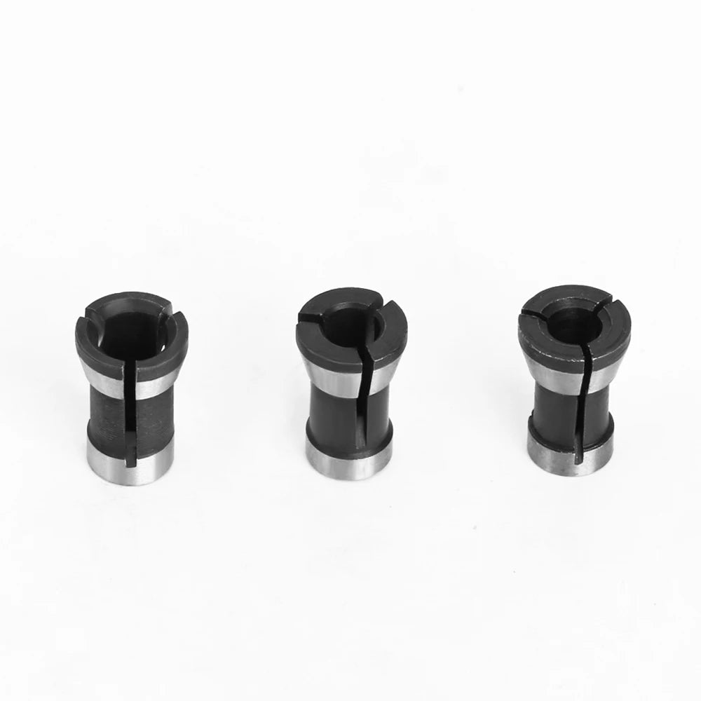 Conjunto de Pinças para Tupia Laminadora - 6mm, 8mm, 6.35mm - Akada Brasil