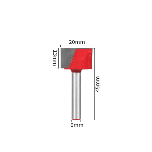 Fresa para Aplainar Madeira Haste de 6mm – RouterLevel - Akada Brasil