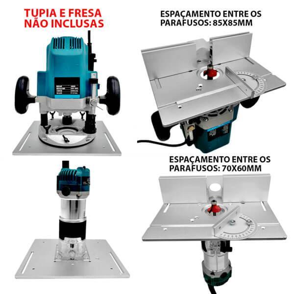 Placa InvertRouter Pro para Inversão da Tupia Manual e Coluna - Akada Brasil