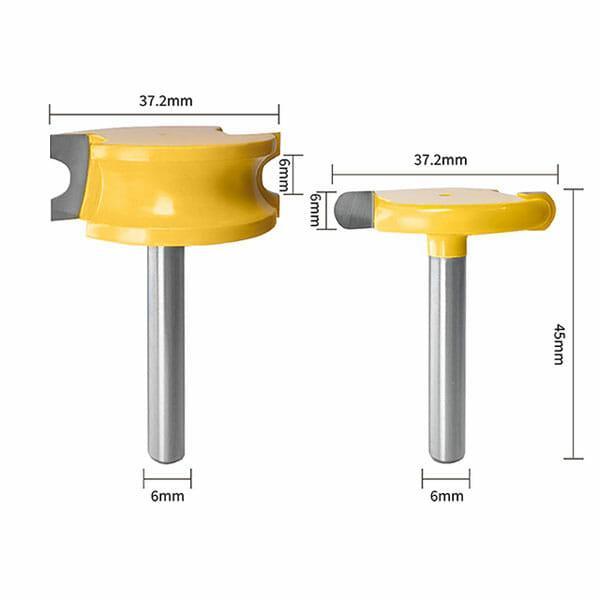 Kit Fresa Encaixe 6mm para Tupia - RouterCanoe - Akada Brasil