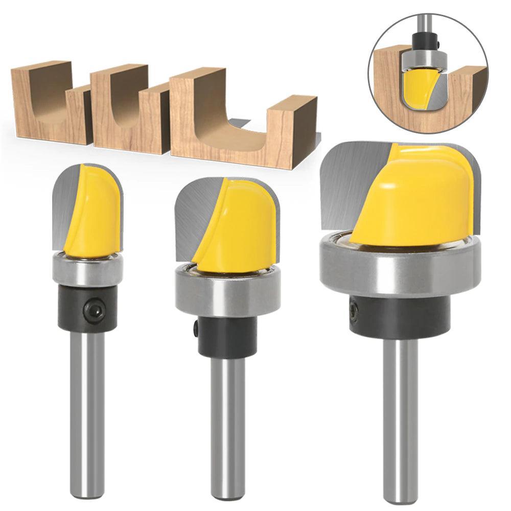 Kit Fresas Para fazer Tigela, Bandeja Haste 6mm - RouterPro - Akada Brasil