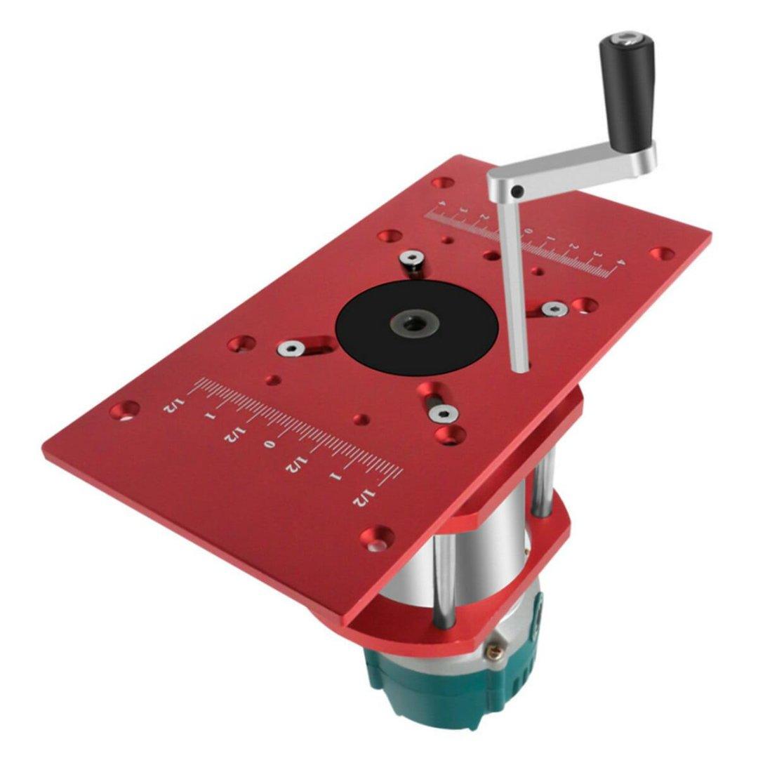 Placa InvertRouter Lite com Elevação da Tupia Manual Invertida - Akada Brasil