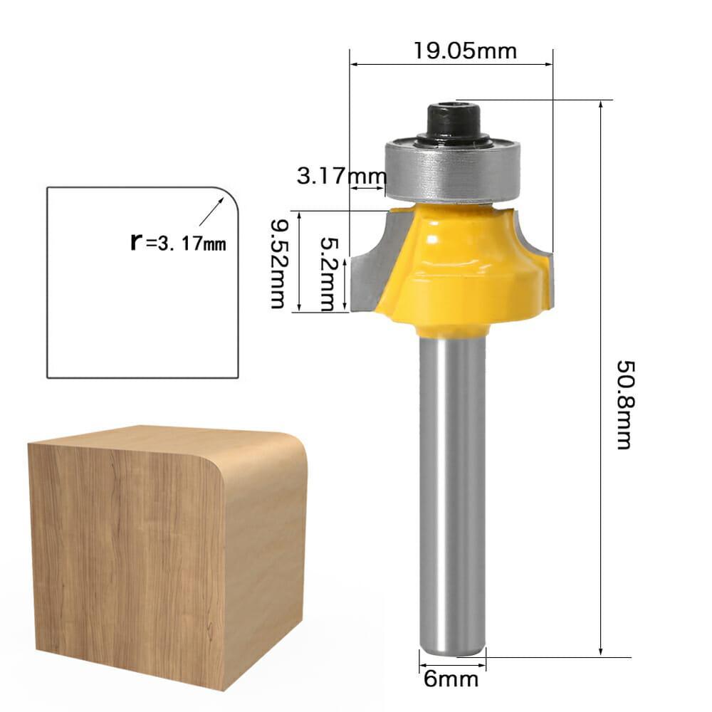 fresa para arredondar cantos 6mm – RoundRouter - Akada Brasil