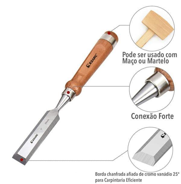 Kit Formão com Maleta - Ezarc - Akada Brasil