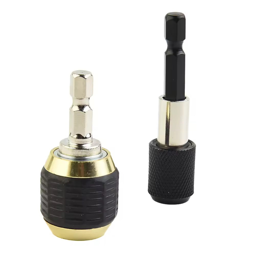 Adaptador de Troca Rápida para Brocas e Bits – Kit com 2 Peças