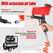 Pistola de Jato de Areia Akada Remova Ferrugem e Manchas com Facilidade