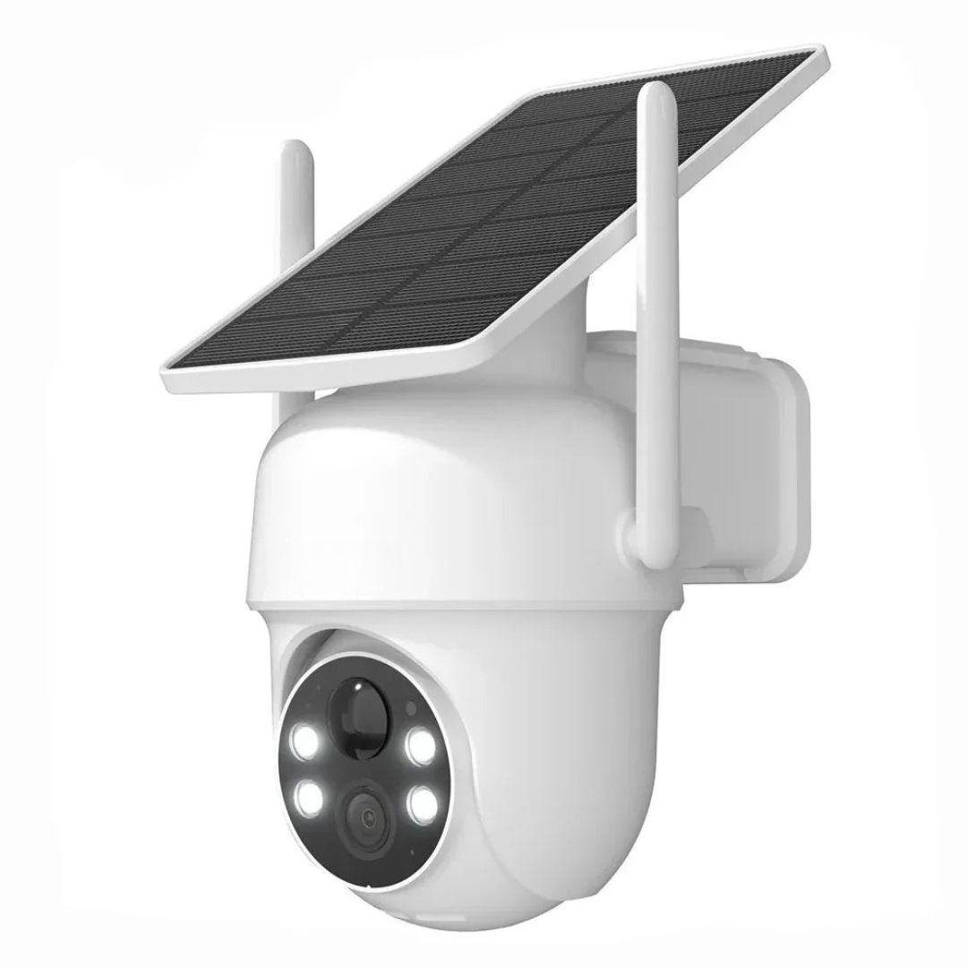 Câmera Solar 2K com Detecção Humanóide