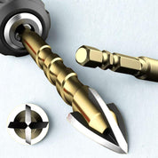 Conjunto de Brocas de Carboneto para Telhas e Vidro - 5/7 Peças