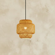 Luminária Pendente de Bambu Akada