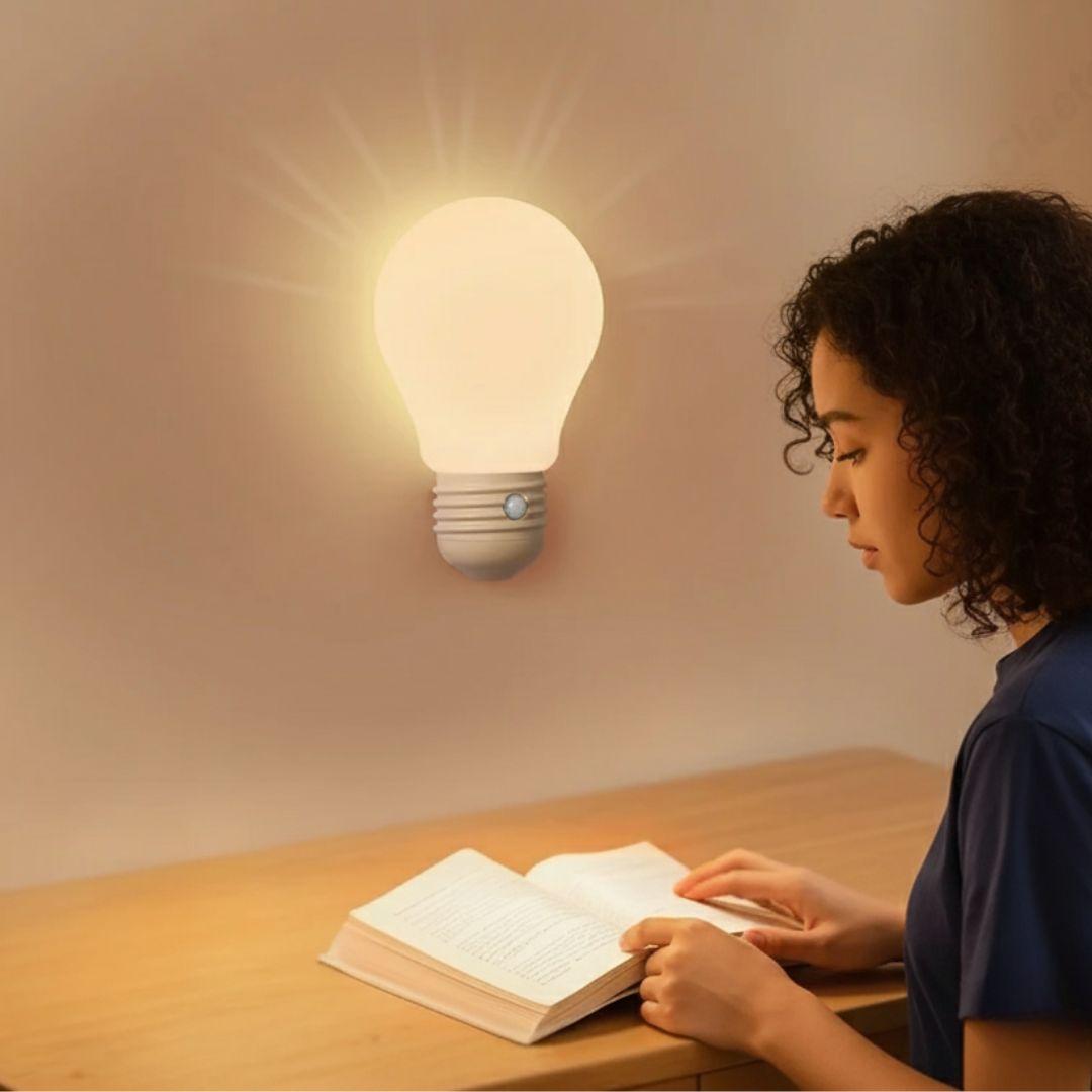 Lâmpada de Parede Magnética para Leitura