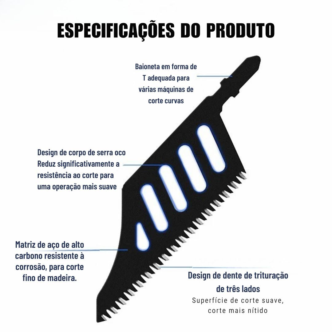 Lâmina de Serra Tico Tico Akada Corte Preciso