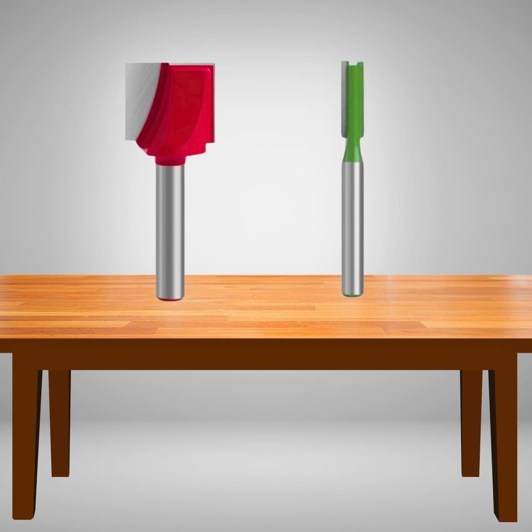 4 Fresas Retas de 6mm - StraiRouter - Akada Brasil