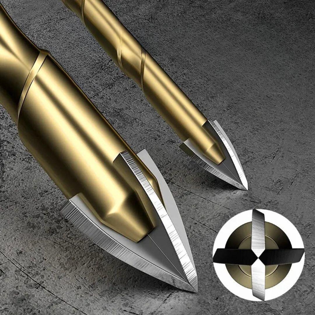 Conjunto de Brocas de Carboneto para Telhas e Vidro - 5/7 Peças