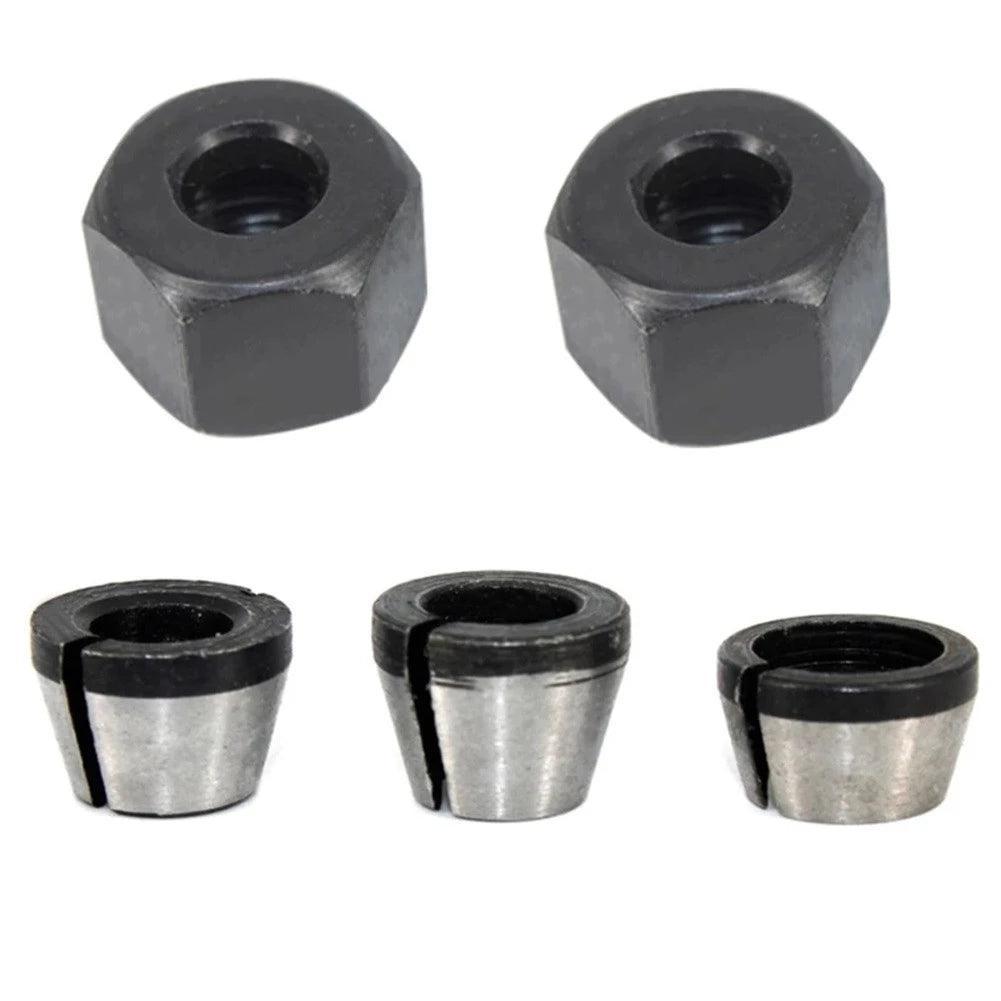 Kit Pinças para Tupia Laminadora – 6mm + 6,35mm (1/4”) + 8mm - Akada Brasil