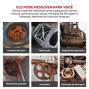 Pistola de Jato de Areia Akada Remova Ferrugem e Manchas com Facilidade