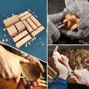 Kit Premium de Escultura em Madeira para DIY e Profissionais