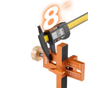 Gabarito de Montagem para Dobradiças de Porta de Armário