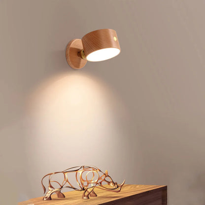 Luminária LED de Parede Sem Fio – Conforto, Estilo e Praticidade