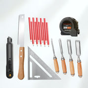 Kit Marceneiro Iniciante – Ferramentas Manuais Essenciais para Hobbystas e Artesãos