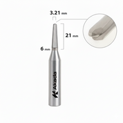 Fresa em V para Dobra de MDF 1/2" (12,7mm) Akada